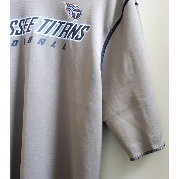 Tennessee Titans Jersey RARE Practice Blue SZ LG Reversible NFL Size Tag Removed - Picture 9 of 11